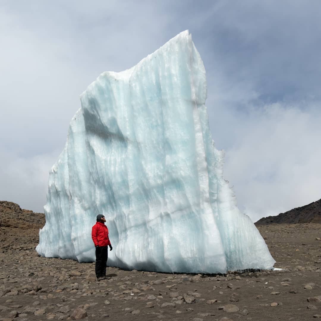 Furtwängler Glacier on Kilimanjaro: The Iconic Ice Mass in Decline