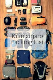 Packing List